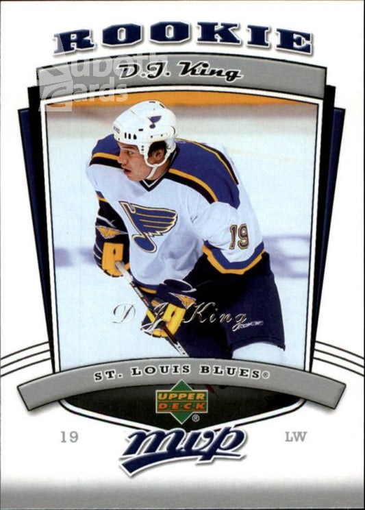 NHL 2006-07 Upper Deck MVP - No 319 - D.J. King