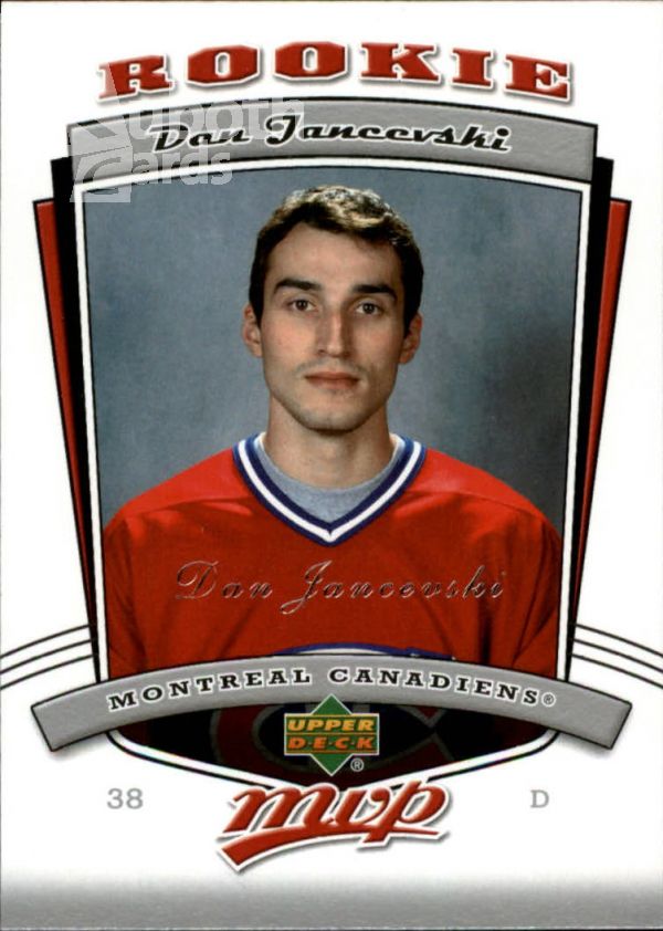 NHL 2006-07 Upper Deck MVP - No. 329 - Dan Janccvshi