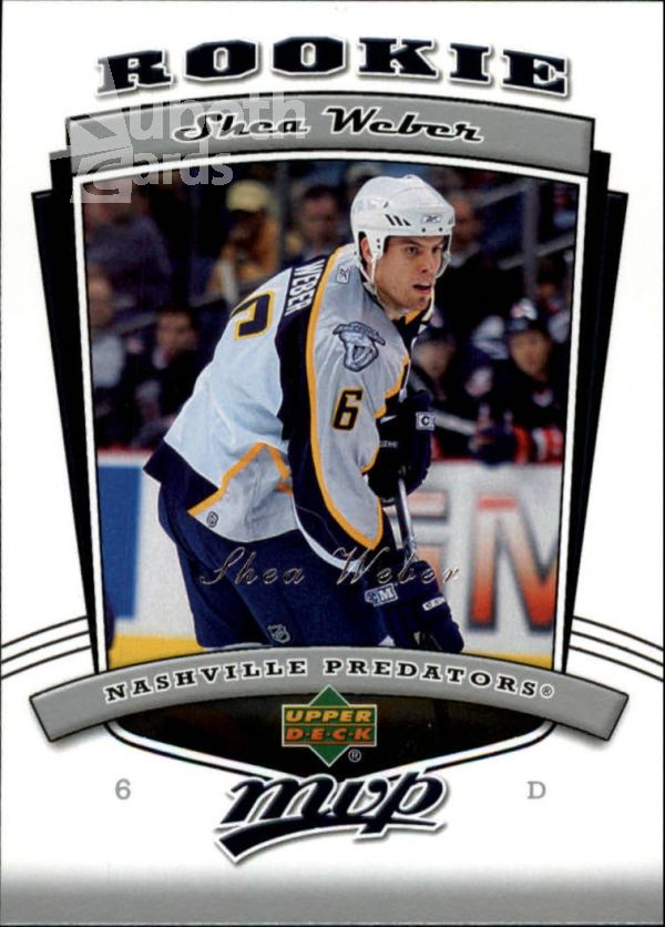 NHL 2006-07 Upper Deck MVP - No 354 - Shea Weber