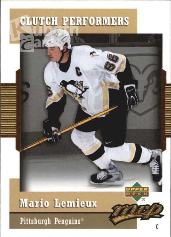 NHL 2006-07 Upper Deck MVP Clutch Performers - No CP25 - Mario Lemieux