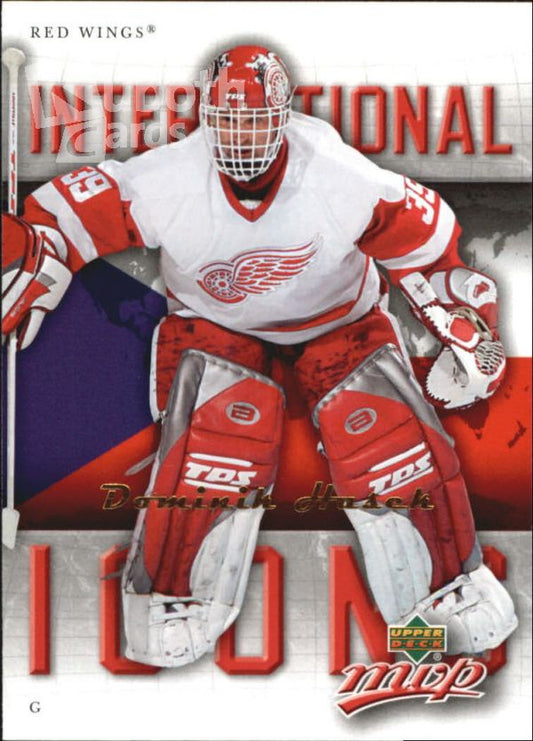 NHL 2006-07 Upper Deck MVP International Icons - No II9 - Dominik Hasek