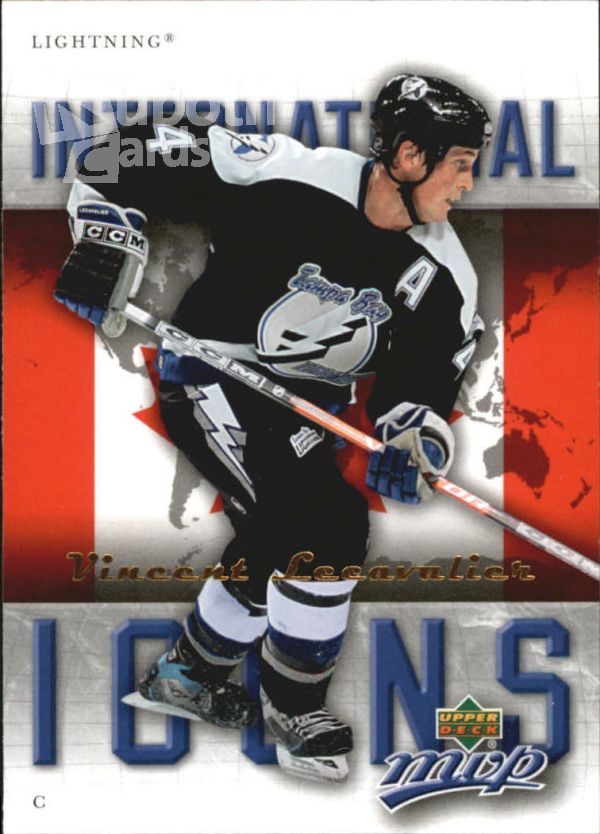 NHL 2006-07 Upper Deck MVP International Icons - No II21 - Vincent Lecavalier