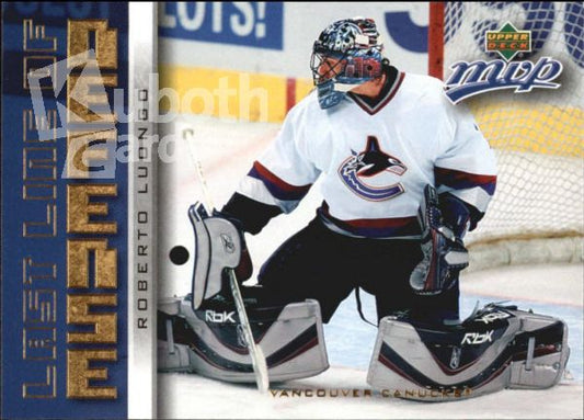 NHL 2006-07 Upper Deck MVP Last Line of Defense - No LL7 - Roberto Luongo