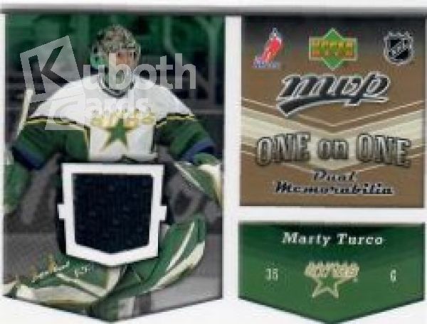 NHL 2006-07 Upper Deck MVP Jerseys One on One - OJ-TG - Marty Turco / Jean-Sebastien Giguere