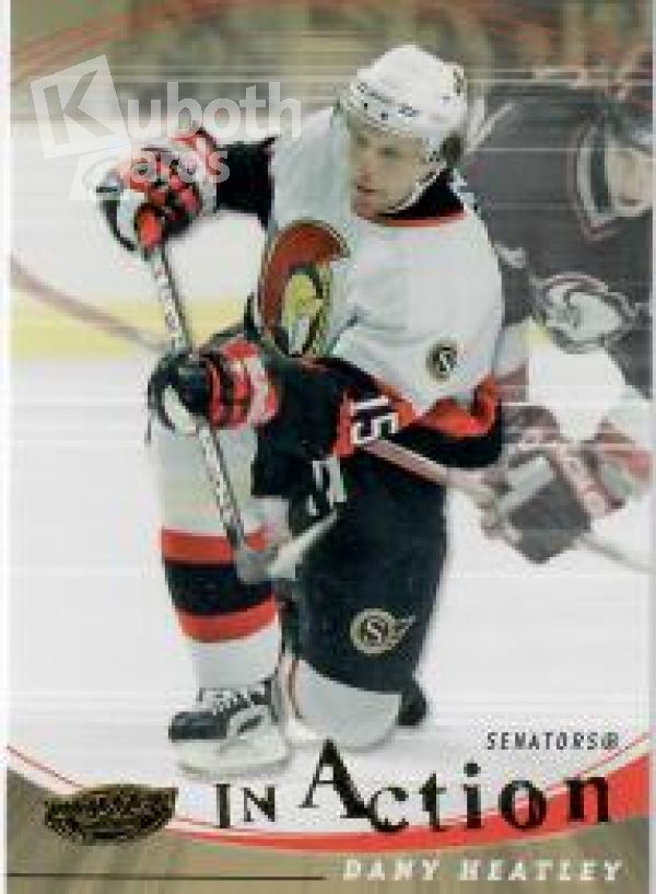 NHL 2006-07 Upper Deck Power Play In Action - No IA8 - Dany Heatley