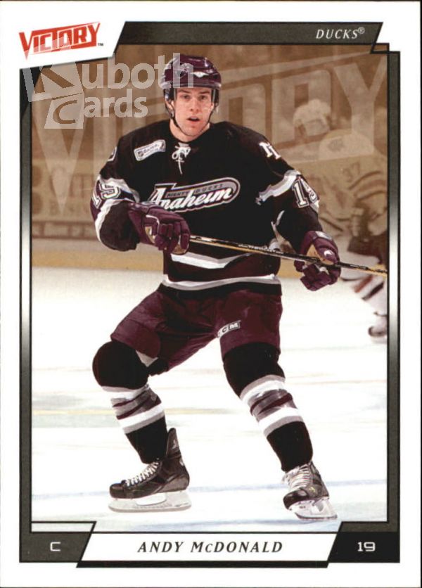 NHL 2006-07 Upper Deck Victory - No 4 - Andy McDonald