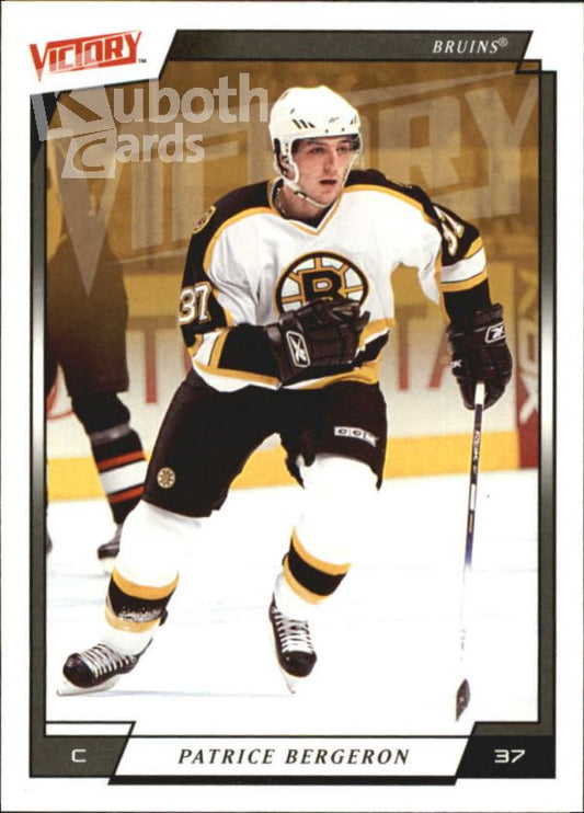 NHL 2006-07 Upper Deck Victory - No 12 - Patrice Bergeron