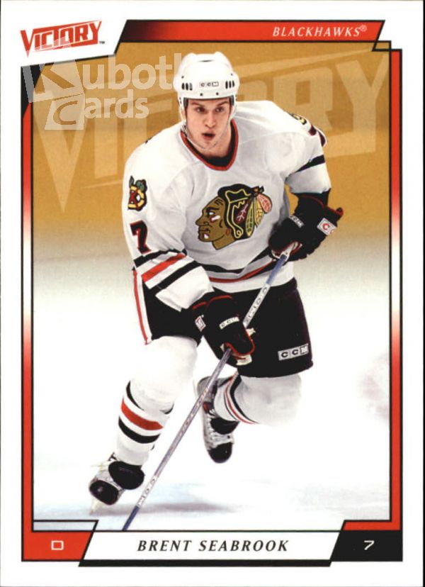 NHL 2006-07 Upper Deck Victory - No 44 - Brent Seabrook