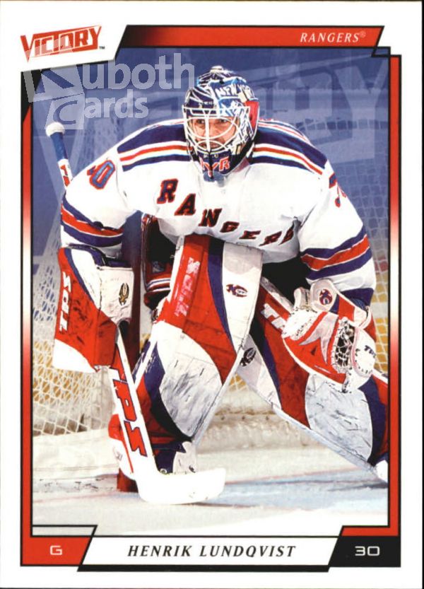 NHL 2006-07 Upper Deck Victory - No 129 - Henrik Lundqvist