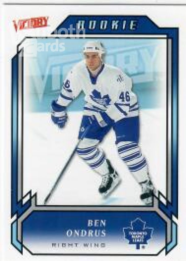 NHL 2006-07 Upper Deck Victory - No 206 - Ben Ondrus