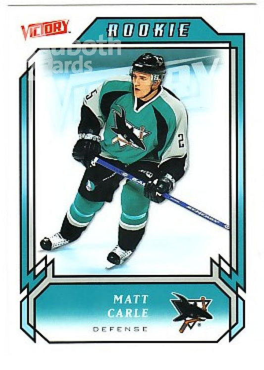 NHL 2006-07 Upper Deck Victory - No. 219 - Matt Carle