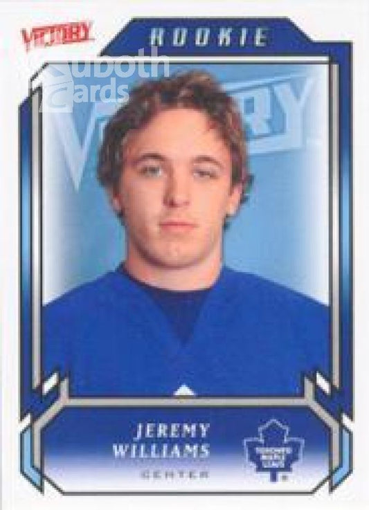 NHL 2006-07 Upper Deck Victory - No. 227 - Jeremy Williams