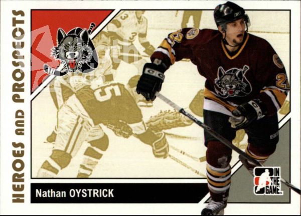 NHL 2007-08 ITG Heroes and Prospects - No 20 - Nathan Oystrick