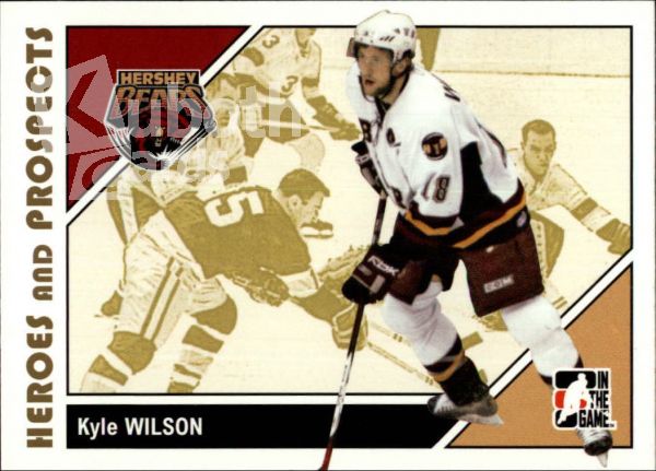 NHL 2007-08 ITG Heroes and Prospects - No 27 - Kyle Wilson