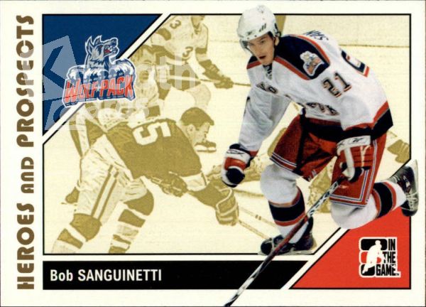 NHL 2007-08 ITG Heroes and Prospects - No 29 - Bob Sanguinetti