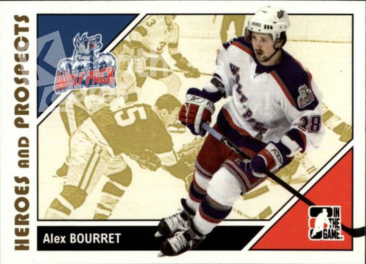 NHL 2007-08 ITG Heroes and Prospects - No 36 - Alex Bourret