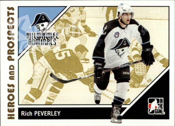 NHL 2007-08 ITG Heroes and Prospects - No 43 - Rich Peverley