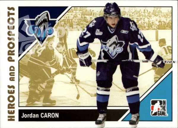 NHL 2007-08 ITG Heroes and Prospects - No 44 - Jordan Caron