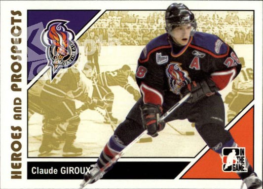 NHL 2007-08 ITG Heroes and Prospects - No 45 - Claude Giroux