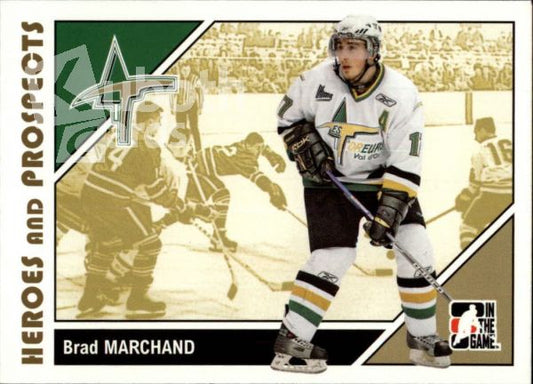 NHL 2007-08 ITG Heroes and Prospects - No 54 - Brad Marchand