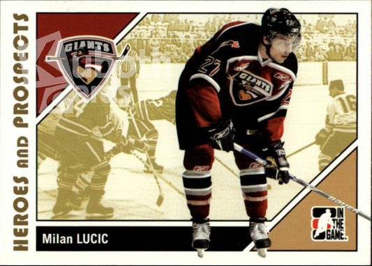 NHL 2007-08 ITG Heroes and Prospects - No 61 - Milan Lucic