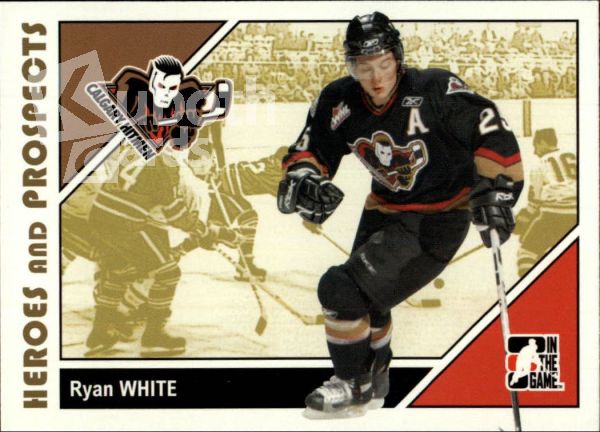 NHL 2007-08 ITG Heroes and Prospects - No 68 - Ryan White