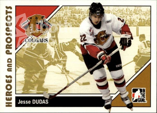 NHL 2007-08 ITG Heroes and Prospects - No 72 - Jesse Dudas