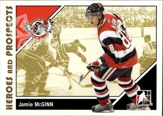 NHL 2007-08 ITG Heroes and Prospects - No 78 - Jamie McGinn