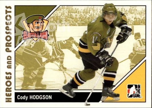 NHL 2007-08 ITG Heroes and Prospects - No 79 - Cody Hodgson