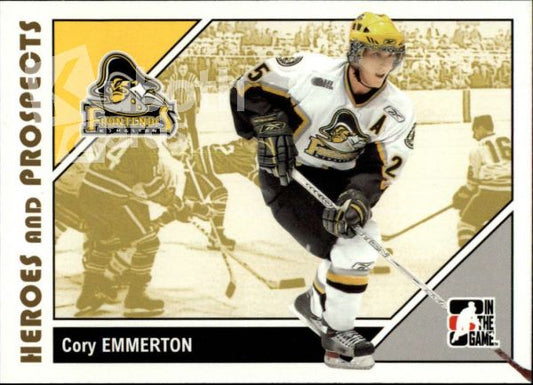 NHL 2007-08 ITG Heroes and Prospects - No 82 - Corey Emmerton