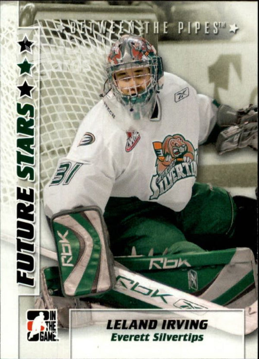NHL 2007-08 Between the Pipes - No 34 - Leland Irving