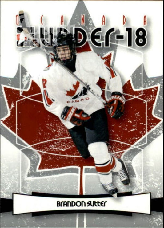 NHL 2007-08 ITG O Canada - No 4 - Brandon Sutter