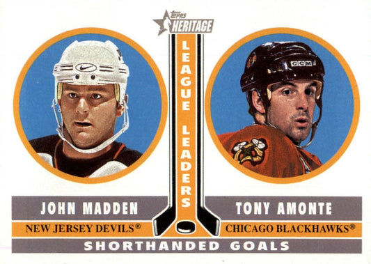 NHL 2000-01 Topps Heritage - No 234 - John Madden / Tony Amonte