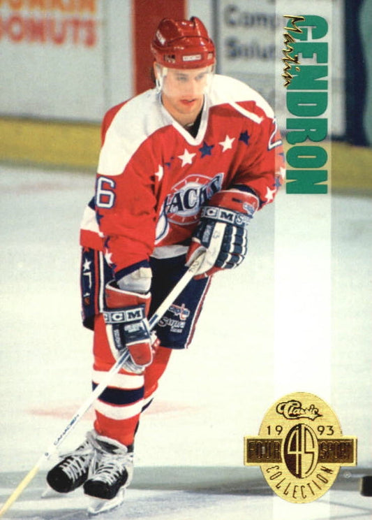 NHL 1993 Classic Four Sport - No 234 - Martin Gendron