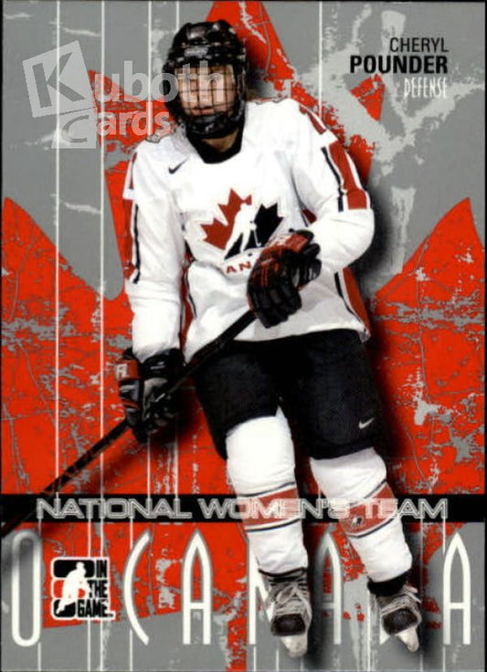 NHL 2007-08 ITG O Canada - No 25 - Cheryl Pounder