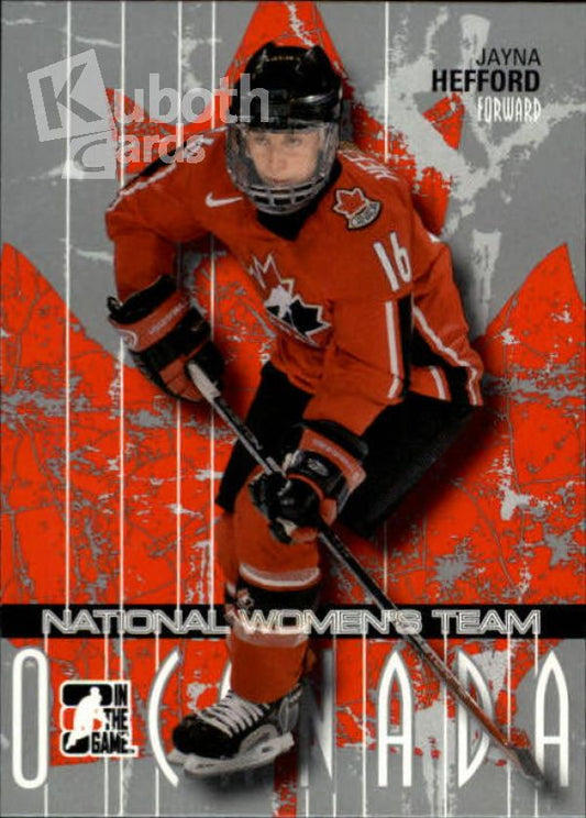 NHL 2007-08 ITG O Canada - No 33 - Jana Hefford