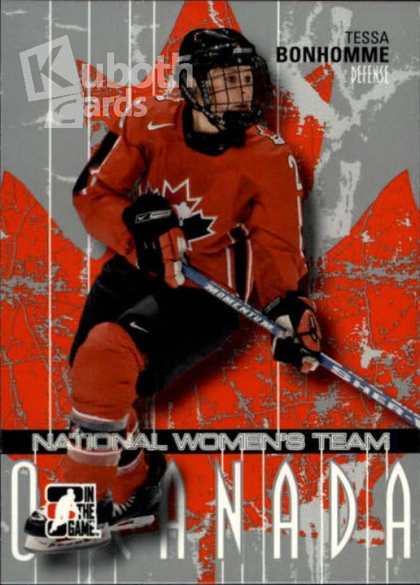 NHL 2007-08 ITG O Canada - No 40 - Tessa Bonhomme