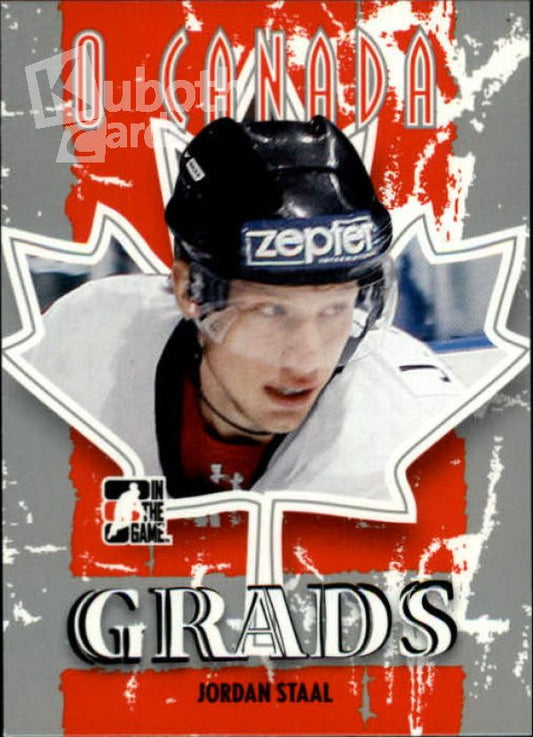 NHL 2007-08 ITG O Canada - No 75 - Jordan Staal