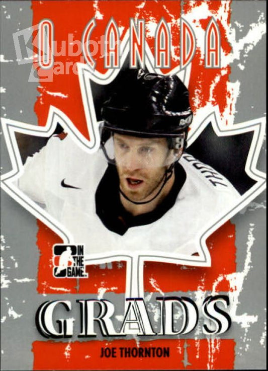 NHL 2007-08 ITG O Canada - No 76 - Joe Thornton