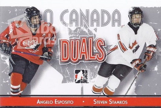 NHL 2007-08 ITG O Canada - No 81 - Angelo Esposito / Steven Stamkos