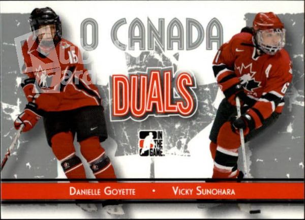 NHL 2007-08 ITG O Canada - No 82 - Danielle Goyette / Vicky Sunohara