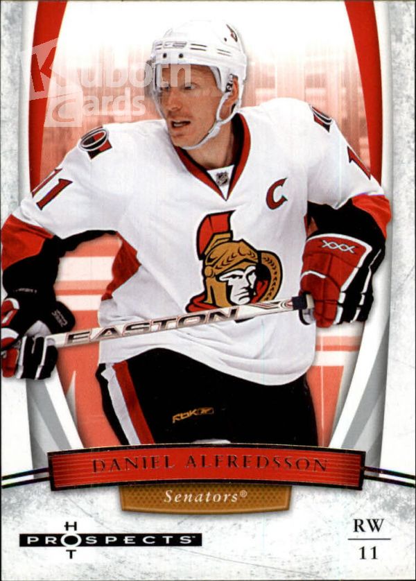 NHL 2007-08 Hot Prospects - No 18 - Daniel Alfredsson