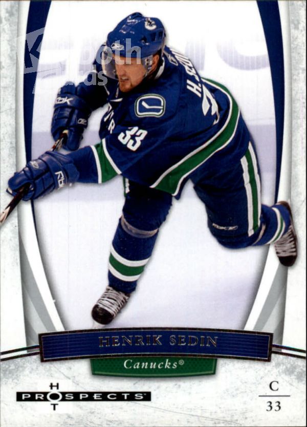 NHL 2007-08 Hot Prospects - No 33 - Henrik Sedin