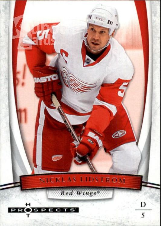 NHL 2007-08 Hot Prospects - No 67 - Nicklas Lidstrom