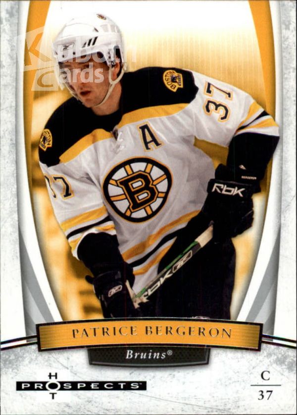 NHL 2007-08 Hot Prospects - No 72 - Patrice Bergeron