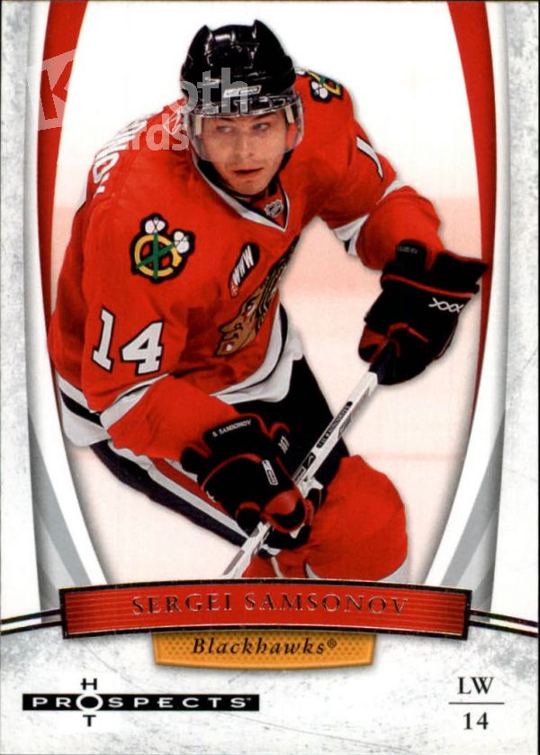 NHL 2007-08 Hot Prospects - No 90 - Sergei Samsonov