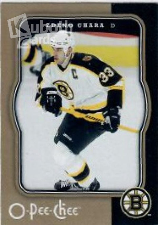 NHL 2007-08 O-Pee-Chee - No 38 - Zdeno Chara