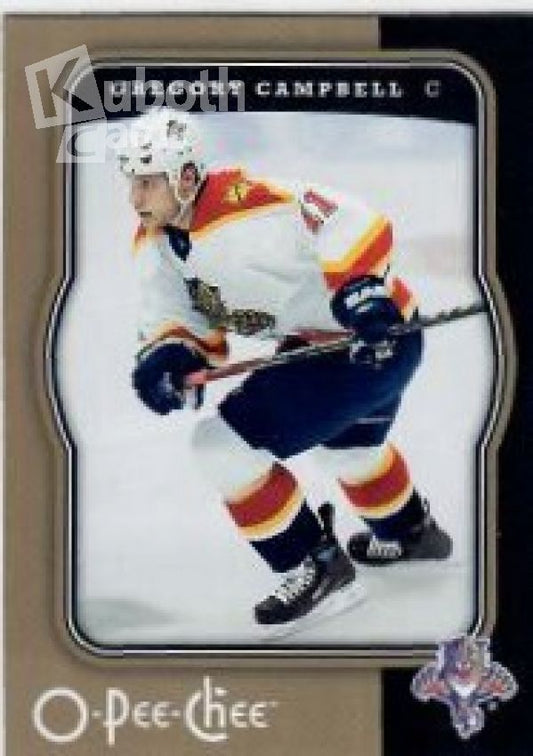 NHL 2007-08 O-Pee-Chee - No 213 - Gregory Campbell