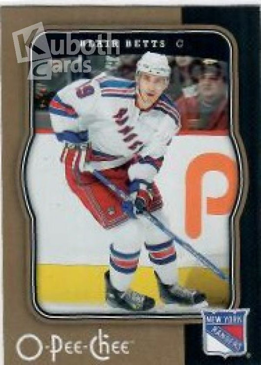 NHL 2007-08 O-Pee-Chee - No. 327 - Blair Betts