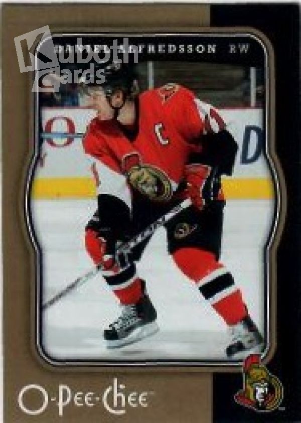 NHL 2007-08 O-Pee-Chee - No 352 - Daniel Alfredsson